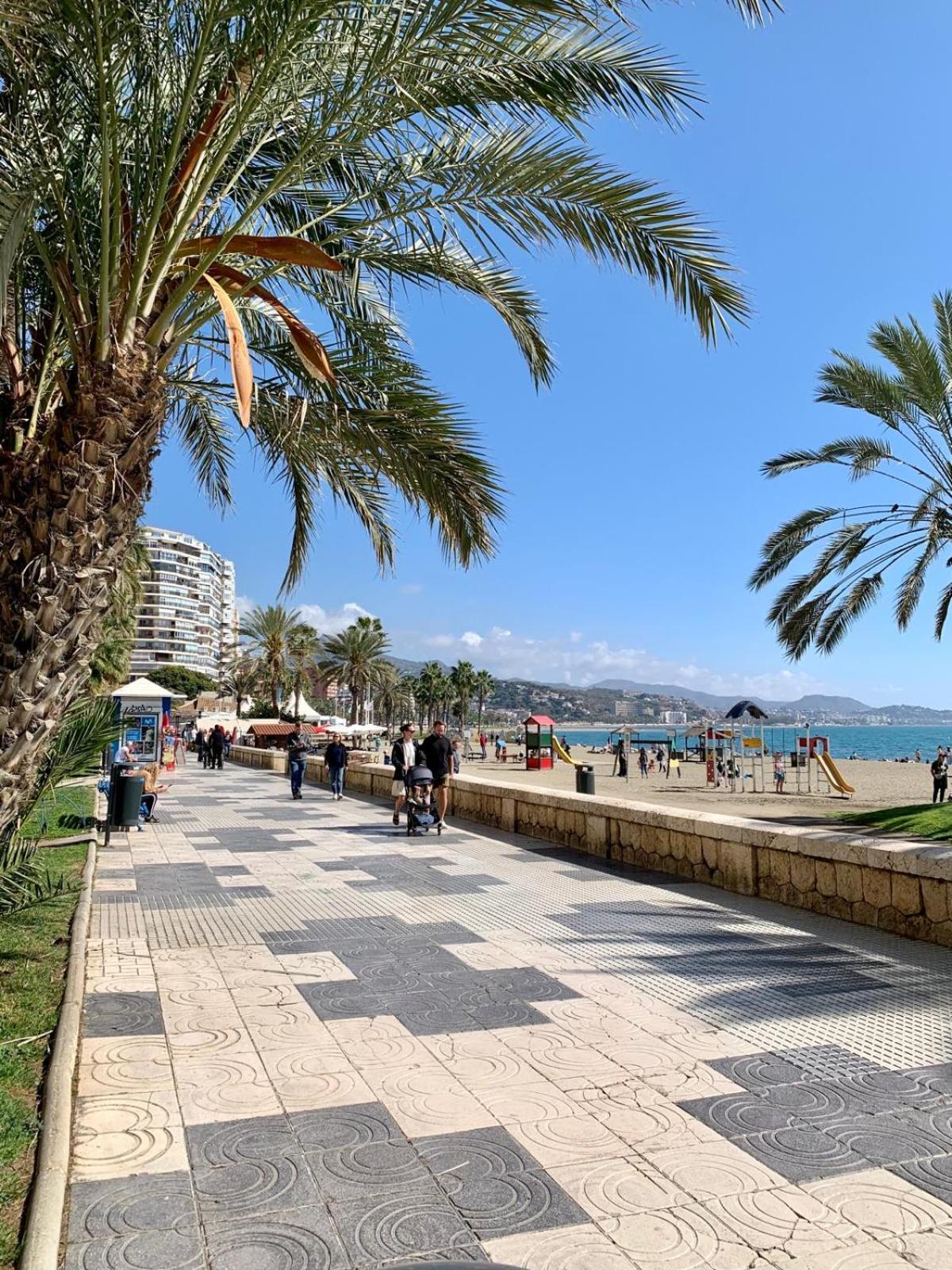 Estudio En Playa La Malagueta Málaga Eksteriør bilde